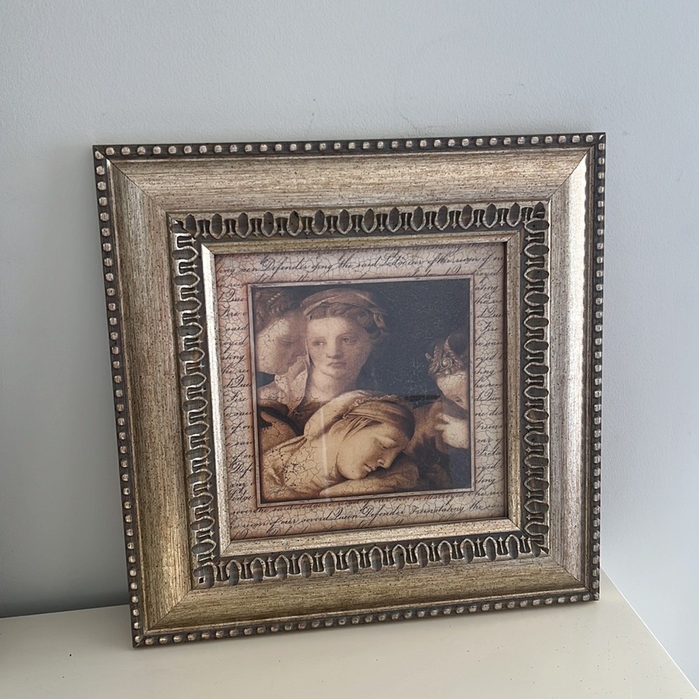 Home Wall Decor Art Framed Painting - Picture 2 of 7
